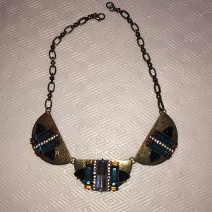 Gold statement choker. Never worn